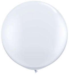 Ballon 90cm white qualatex