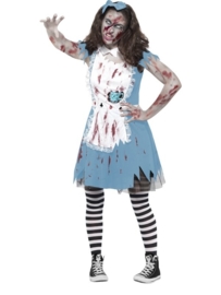 Alice in Wonderland zombie jurkje