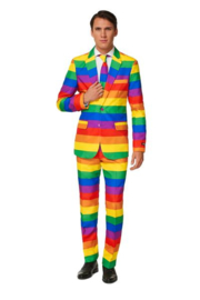 Rainbow suitmeister kostuum