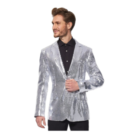 Silver sequin colbert | Suitmeister