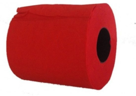 Rotes Toilettenpapier
