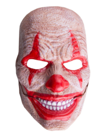Clown masker bewegende mond