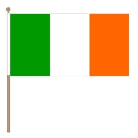 Wehende Flagge Irland
