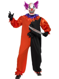 Sinister clown kostuum