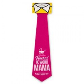Fun stropdas hoera Mama