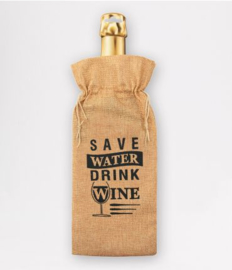 Bottle gift bag - Save water