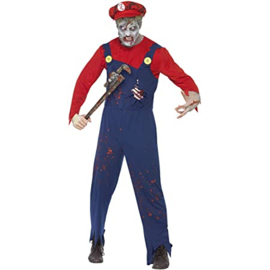 Super Mario Blutiges Halloween-Kostüm