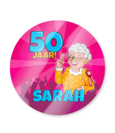 Fun Bierviltjes 50 jaar Sarah