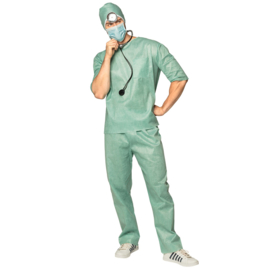 Chirurgen kostuum | Ok kleding | ziekenhuis broeder