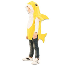 Hai Kinderkostüm | Gelb Weiß
