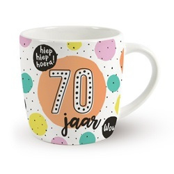 Geburtstagsbecher - 70 Jahre | Kaffeebecher
