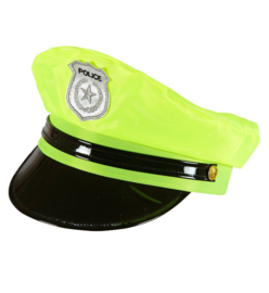Politie pet neon geel | Neon policepet