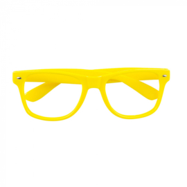 Partybril | neon geel