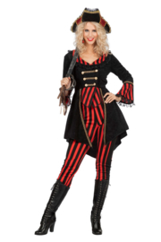 Pirate kostuum stripe