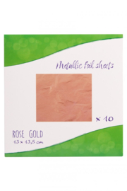 Folie vellen rose goud | PXP | 10 stuks