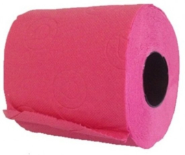 Pink toiletpapier