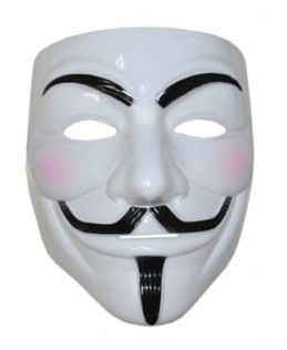 pizza Origineel Karu V for Vendetta masker | Maskers | Goedkope Feestkleding | Versieringen |  Feestartikelen | Carnavalskostuums | Feestartikelen4u.nl