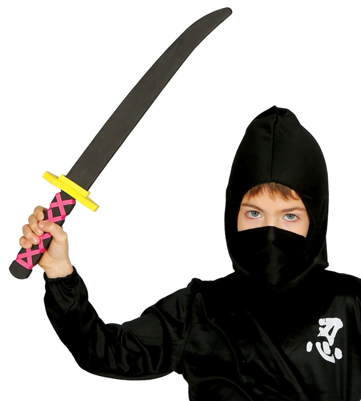 Tweede leerjaar klem buis Ninja zwaard kinderen foam | Wapens | Goedkope Feestkleding | Versieringen  | Feestartikelen | Carnavalskostuums | Feestartikelen4u.nl