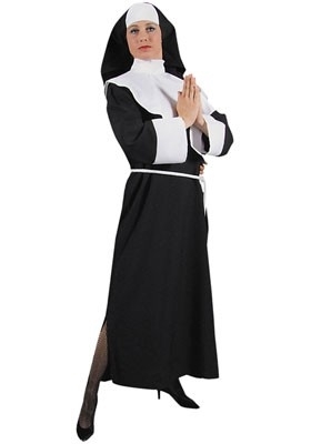 dubbele kan niet zien Ambassadeur Nonnen kostuum | Goedkope | Feestartikelen4u.nl