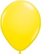 Kwaliteitsballon standaard - geel - 10 stuks