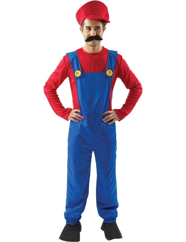 Keuze Glans Zakje Super Mario kostuums | Luigi | Waluigi | Wario | Feestartikelen4u.nl