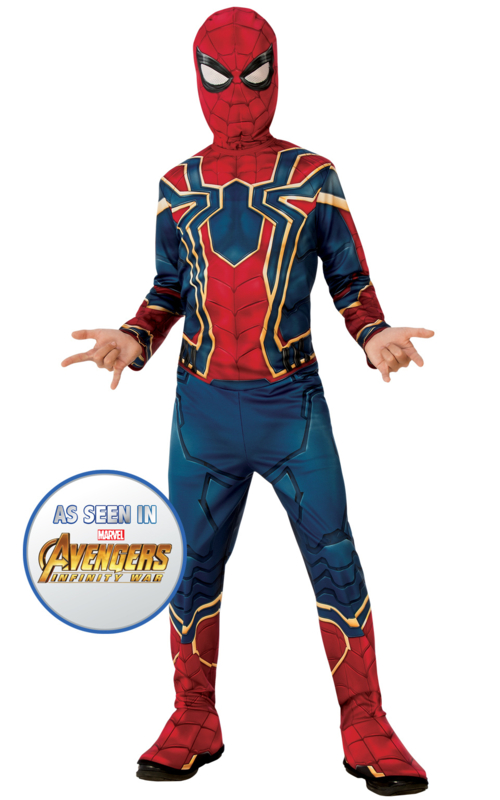 Openlijk dwaas geld Iron spiderman kostuum | kind marvel outfit | Feestkleding Jongens |  Goedkope Feestkleding | Versieringen | Feestartikelen | Carnavalskostuums |  Feestartikelen4u.nl