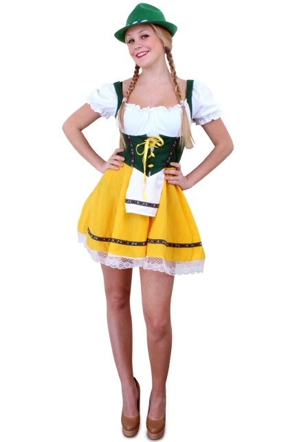 Trouw overschrijving Vallen Tiroler jurkje | Feestkleding dames | Goedkope Feestkleding | Versieringen  | Feestartikelen | Carnavalskostuums | Feestartikelen4u.nl