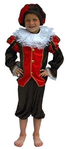 Zwarte pietenpak kinderen | Pieten kostuums | Goedkope Feestkleding | Versieringen | Feestartikelen | Carnavalskostuums Feestartikelen4u.nl