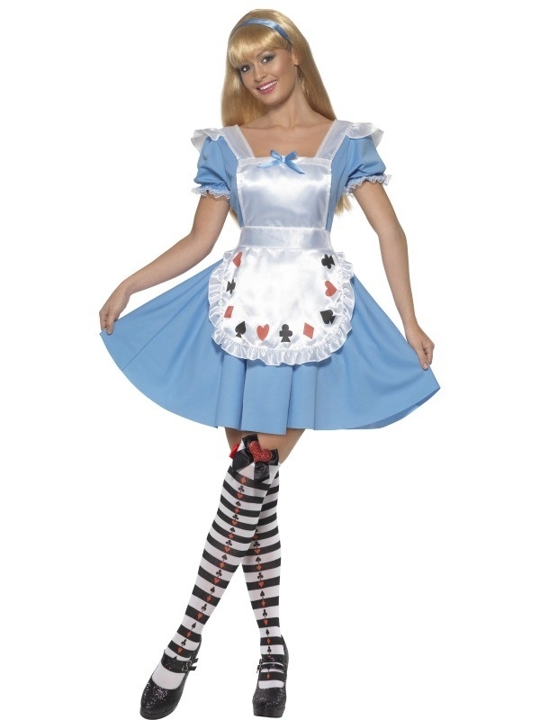 Initiatief langzaam Ontwikkelen Alice in Wonderland jurkje | Feestkleding dames | Goedkope Feestkleding |  Versieringen | Feestartikelen | Carnavalskostuums | Feestartikelen4u.nl