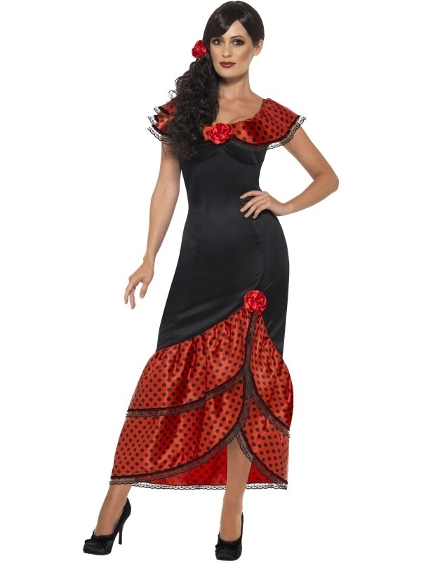 Verbazingwekkend Spaanse flamenco jurk | Feestkleding dames | Goedkope Feestkleding RI-61