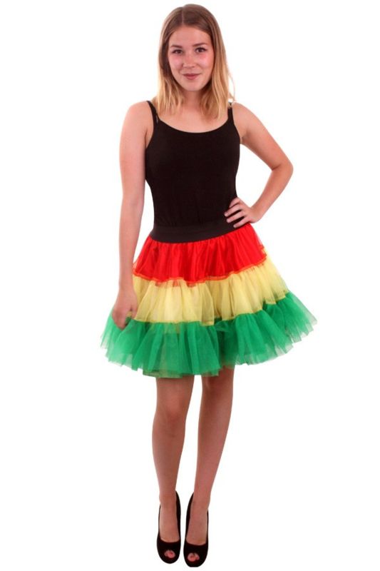 visie Array paniek Petticoat 3-laags groen / geel / rood | Feestkleding dames | Goedkope  Feestkleding | Versieringen | Feestartikelen | Carnavalskostuums |  Feestartikelen4u.nl