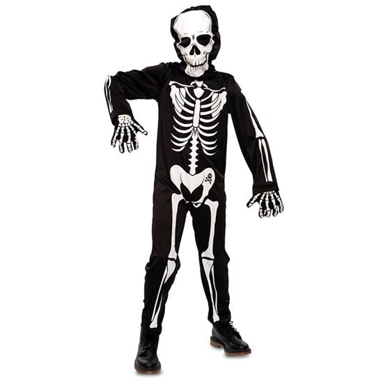 Kostuum skelet full | Feestkleding | Goedkope Feestkleding | Versieringen | | Carnavalskostuums | Feestartikelen4u.nl