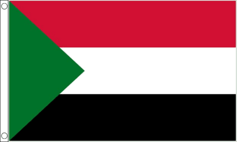 Begunstigde Nationale volkstelling als resultaat Vlag Soedan | Vlaggen | Goedkope Feestkleding | Versieringen |  Feestartikelen | Carnavalskostuums | Feestartikelen4u.nl