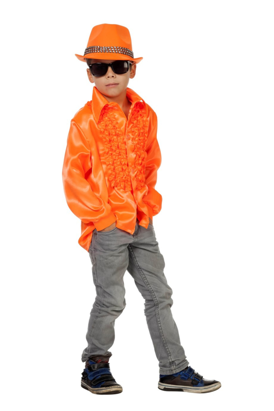 Leugen Uitgestorven Grijp Disco shirt kinderen neon oranje OP=OP | Feestkleding Jongens | Goedkope  Feestkleding | Versieringen | Feestartikelen | Carnavalskostuums |  Feestartikelen4u.nl
