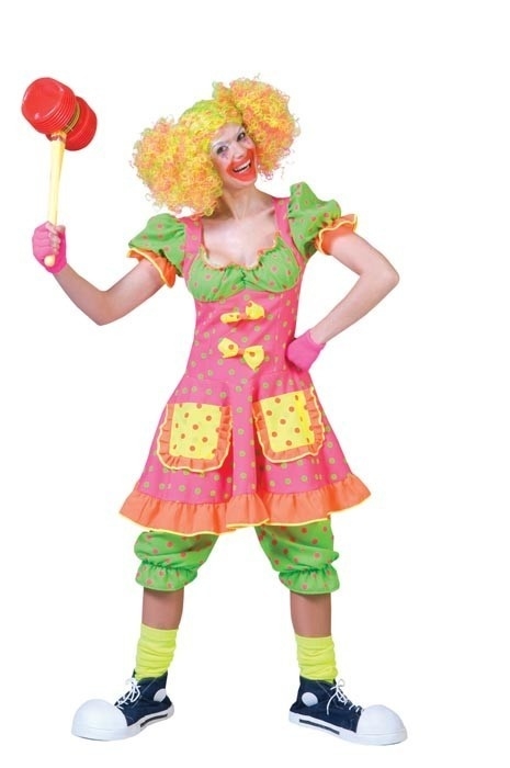 spek vermogen Scheiden Clown Fluorina kostuum (Maat: 44/46 (XXL)) | Feestkleding dames | Goedkope  Feestkleding | Versieringen | Feestartikelen | Carnavalskostuums |  Feestartikelen4u.nl