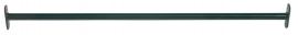 KBT metalen duikelstang 1250mm - groen  (342011002001)