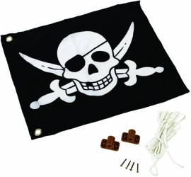 Piratenvlag met ophijssysteem (507012010001)