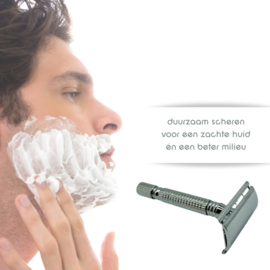 Green Goose: Carebox | The Shaving Pack | Zilver Vlindersluiting