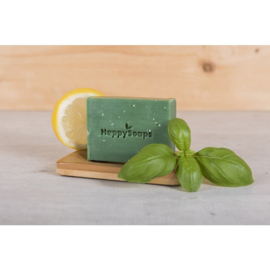 Happy Soaps: Happy Body Bar - Citroen en Basilicum