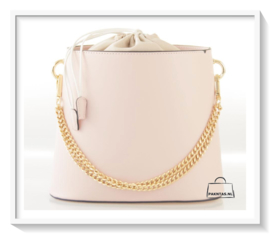 Bucket bag: pink