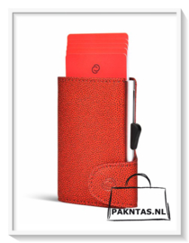 C-Secure: Fashion wallet: Red