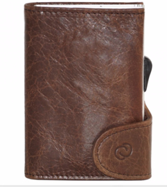 C-Secure: Wallet Dark Brown