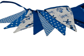 Vlaggetjes "Delfs blauw"