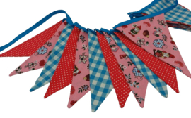 Kabouter, egel, bloem