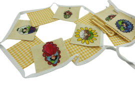 11 x 10 cm vlaggetjes