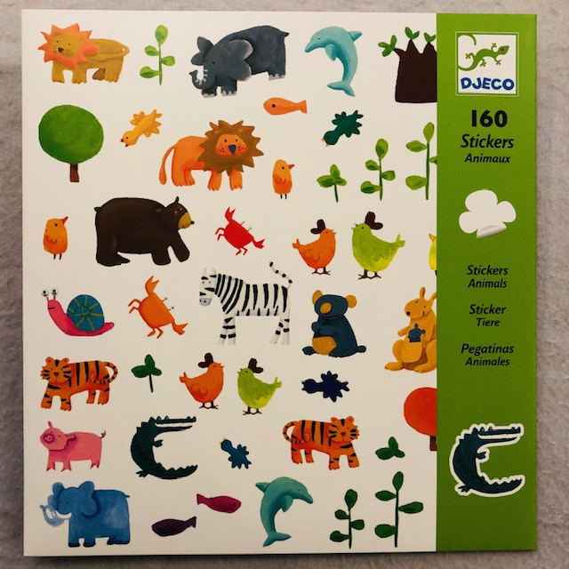 Djeco stickers dieren