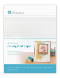 Silhouette Adhesive Corrugated Paper