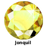 Hot Fix Rhinestone  Jonquil  SS30 Zakje a 50 gram