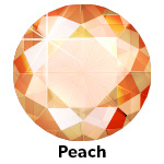 Hot Fix Rhinestone  Peach  SS20 Zakje a 50 gram