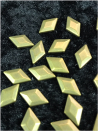 Hot Fix Nailhead Coper/Bronze Ruit 13x7mm Zakje 20 gram